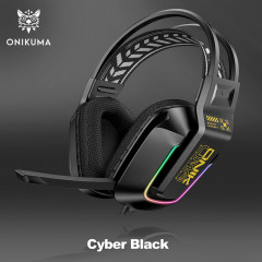 Наушники игровые «Cyber Black» - Фото 1