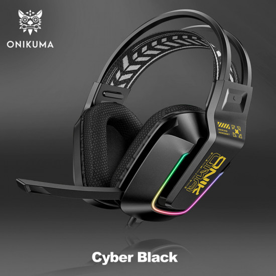Наушники игровые «Cyber Black»