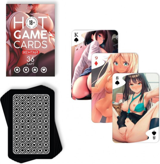 Карты игральные «Hot Game Cards. Хентай»