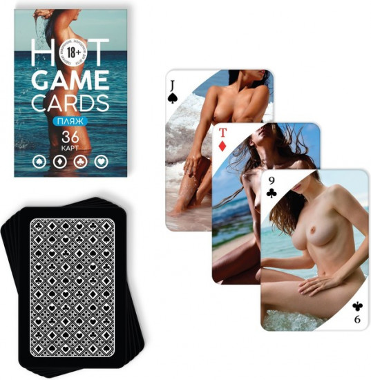 Карты игральные «Hot Game Cards. Пляж»