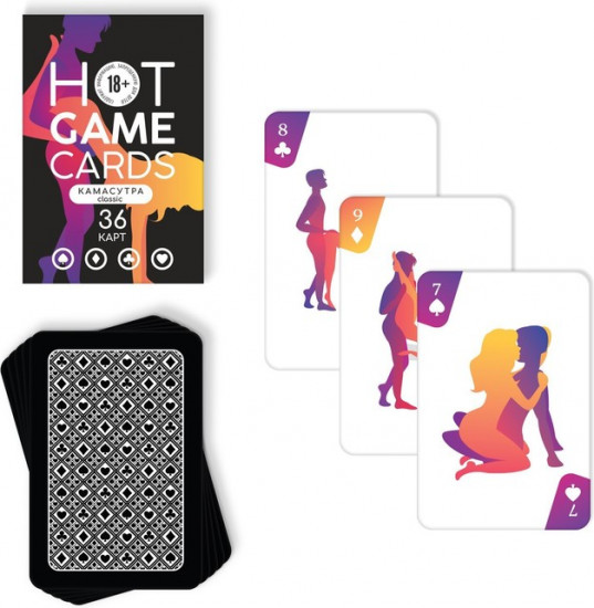 Карты игральные «Hot Game Cards. Камасутра»