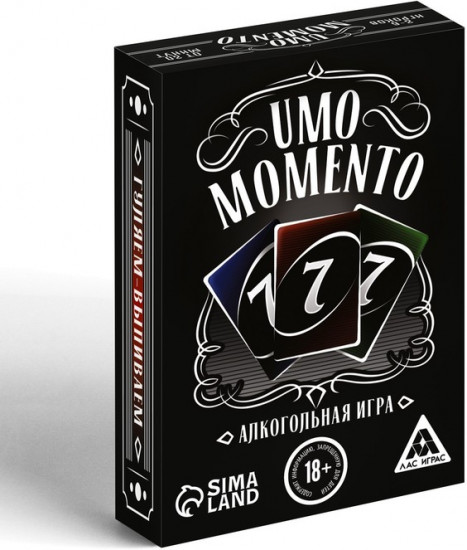 Настольная игра для взрослых на реацию и внимание «UMO momento»