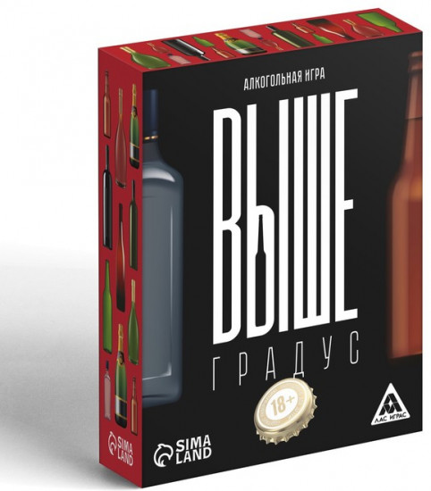 Настольная игра для взрослых «Выше градус»