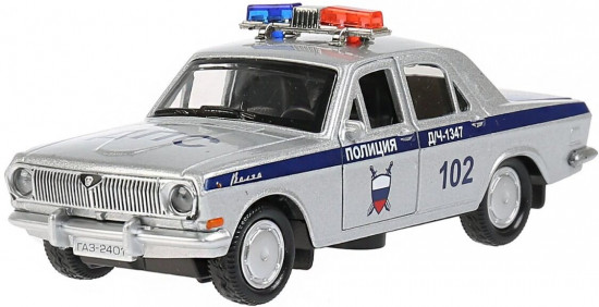 Машина металлическая «ГАЗ-2401 Волга Полиция»