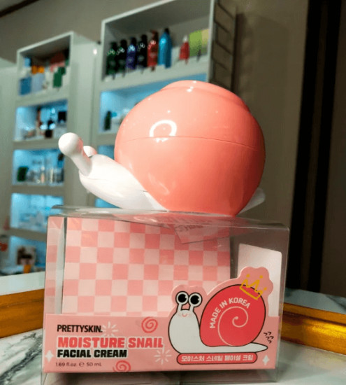 Увлажняющий крем для лица с экстрактом улитки «Moisture Snail Facial Cream»