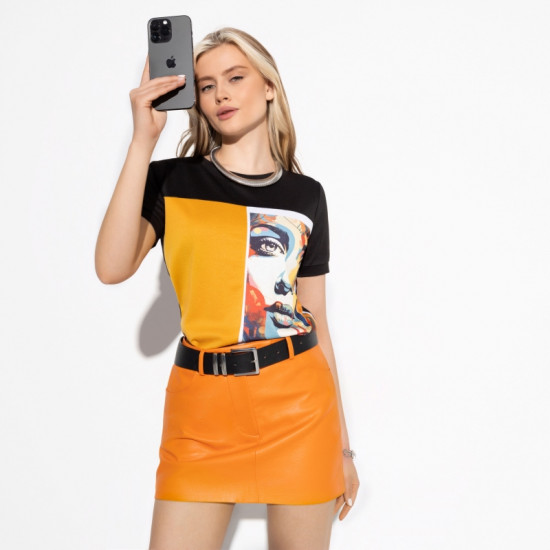 Футболка женская «Стильное сочетание»