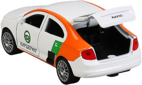 Машина металлическая «Skoda Rapid Каршеринг»