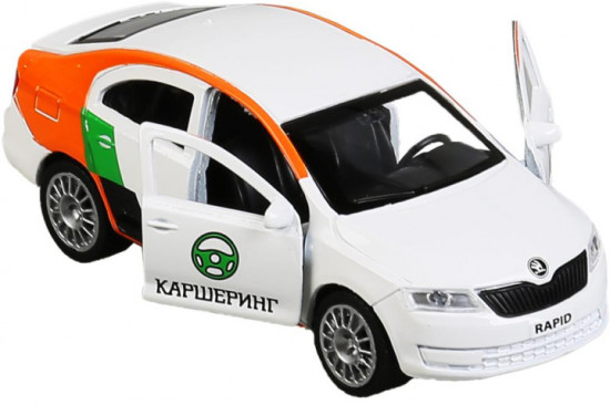 Машина металлическая «Skoda Rapid Каршеринг»
