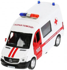 Машина металлическая «Mercedes Benz Sprinter Скорая» - Фото 3
