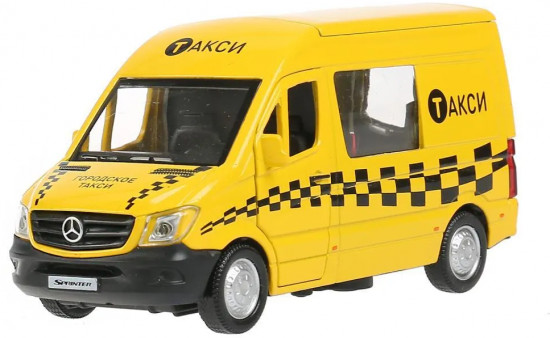 Машина металлическая «Mercedes Benz Sprinter Такси»