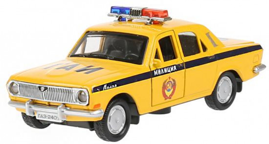 Машина металлическая «ГАЗ-2401 Волга Милиция»