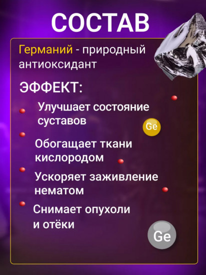 Набор пластырей «Germanium & Chitosan»