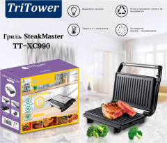 Гриль электрический контактный TT-XC990 - Фото 1