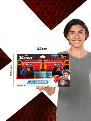 Комплект бластеров с аксессуарами «X-Shot Excel Micro 2.0» - Фото 8
