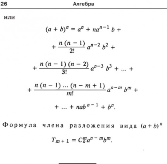 Математика. Карманный справочник