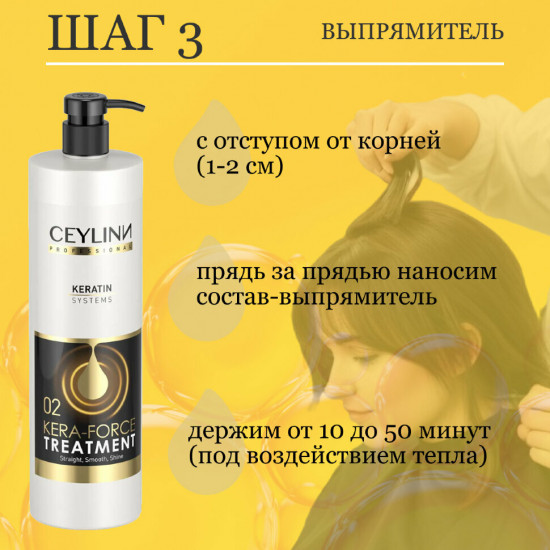 Мини-набор для ухода за волосами с кератином