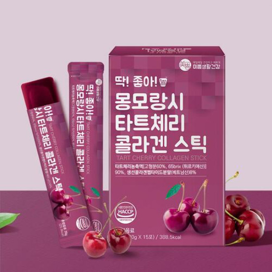 Коллаген в стиках со вкусом вишни «Tart Cherry Collagen Stick»
