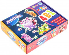 Набор макси-пазлов 4 в 1 «Лунтик» - Фото 5