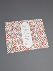 Набор обёрток для плиточного шоколада «Орнамент. Поздравления» - Фото 1