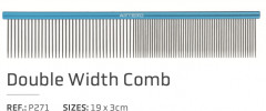 Расческа для собак и кошек комбинированная 50/50 - Фото 1