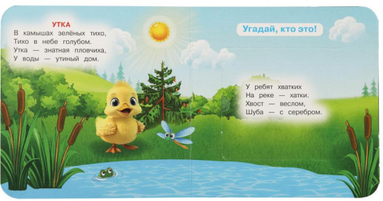 Книжка с окошками «Жители леса»