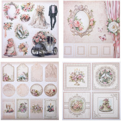 Бумага для скрапбукинга двусторонняя - Фото 1