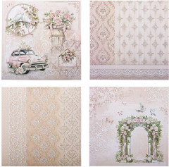 Бумага для скрапбукинга двусторонняя - Фото 3