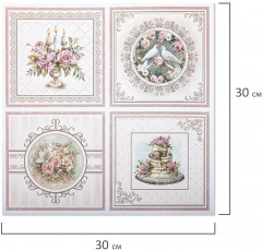 Бумага для скрапбукинга двусторонняя - Фото 5