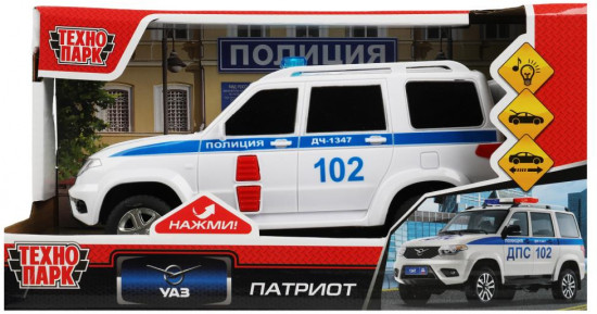 Машина инерционная «УАЗ Патриот. Полиция»