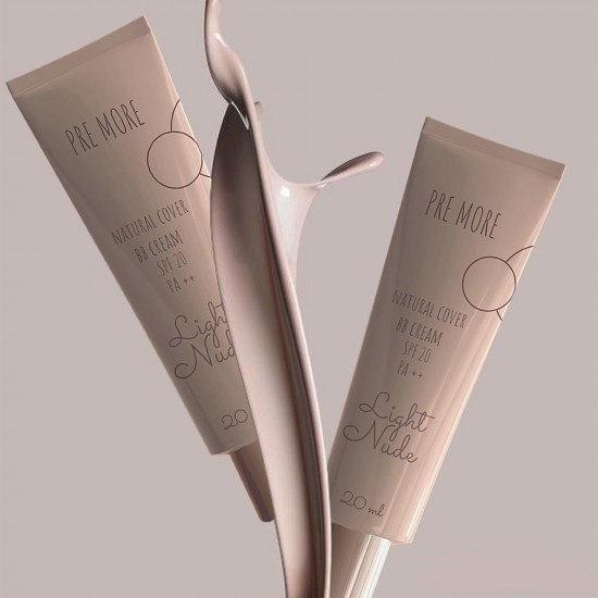 BB-крем для лица SPF20 «Natural Cover», оттенок Light Nude