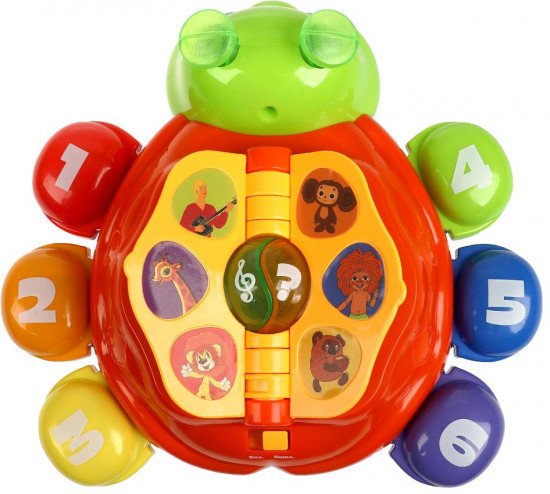 Игрушка-каталка обучающая «Божья коровка»