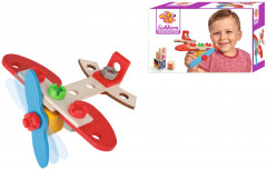 Конструктор деревянный «Самолет» - Фото 2