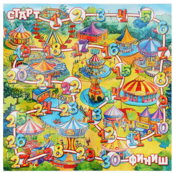 Настольная игра-квадрат «Окидоки»