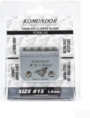 Ножевой блок для машинок стандарта А5 №15 1.00 мм - Фото 3