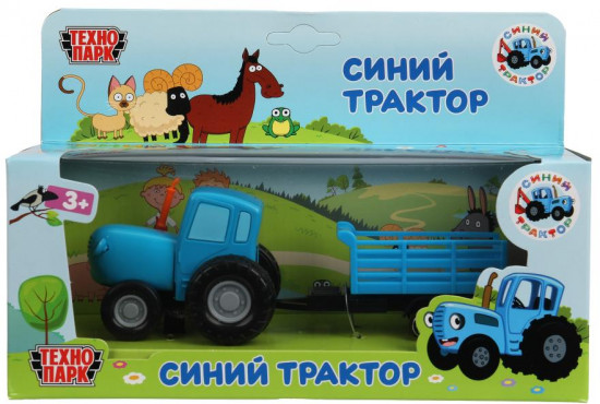 Модель металлическая «Синий Трактор»