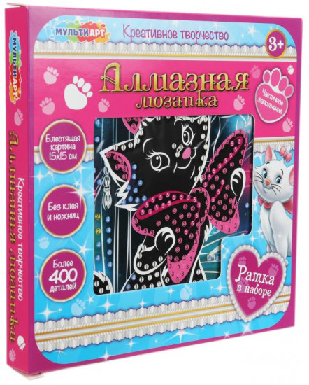 Алмазная мозайка «Кошечка Мари»