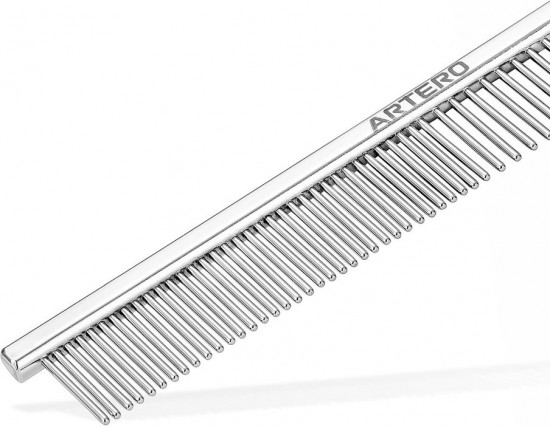 Расческа для удаления слезных пятен и вычесывания морды собак «Ginger Eye and Face Comb»
