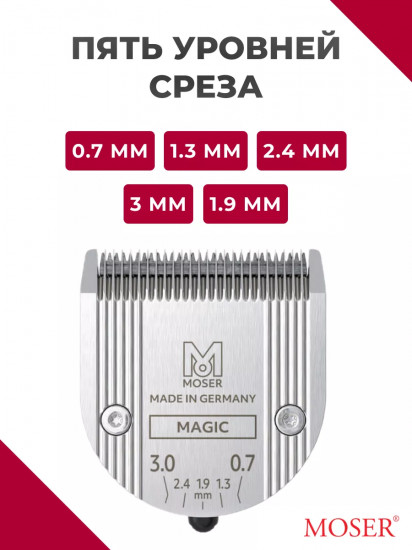 Ножевой блок Standart для машинок Moser 1854-7506