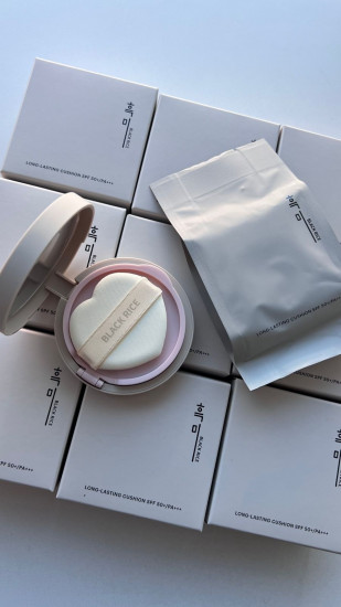 Кушон для лица тональный SPF50+ PA+++ «Long Lasting Cushion», оттенок № 27