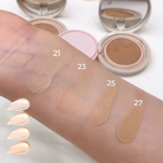 Кушон для лица тональный SPF50+ PA+++ «Long Lasting Cushion», оттенок № 27
