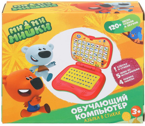 Обучающий компьютер «Ми-ми-мишки. Азбука в стихах» ТМ «УМка»