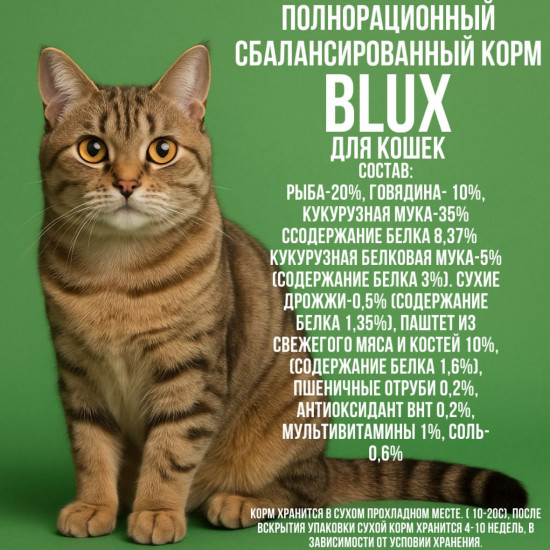 Корм сухой для кошек