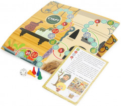 Настольные игры-ходилки 4 в 1 «Домовёнок Кузя» - Фото 1