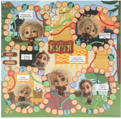 Настольные игры-ходилки 4 в 1 «Домовёнок Кузя» - Фото 5