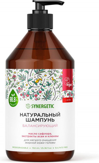 Шампунь бессульфатный для жирной кожи головы «Балансирующий»