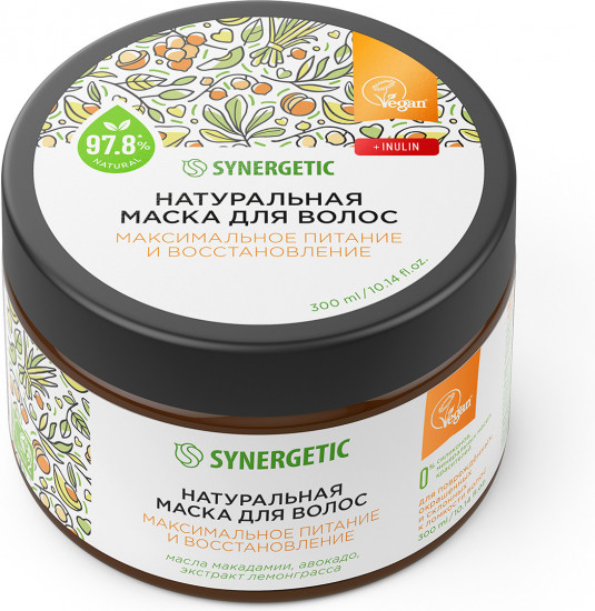 Маска для волос «Максимальное питание и восстановление»