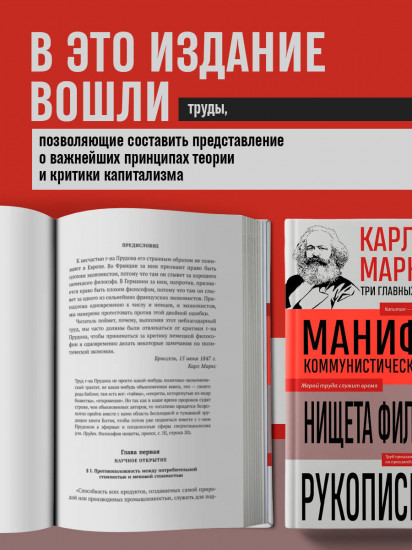 Карл Маркс. Манифест коммунистической партии. Нищета философии. Рукописи 1844