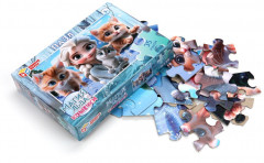 Макси-пазл «Магия льда и кошечки» - Фото 1