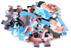 Макси-пазл «Магия льда и кошечки» - Фото 2