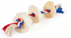 Игрушка для собак «Канат и 3 галеты из кожи» - Фото 1